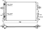 NRF 53144 Radiator, engine cooling