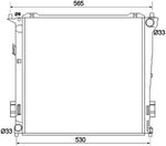 NRF 53109 Radiator, engine cooling