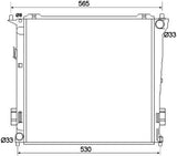 NRF 53109 Radiator, engine cooling