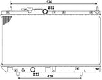 NRF 53277 Radiator, engine cooling