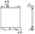 NRF 53430 Radiator, engine cooling