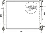 NRF 53525 Radiator, engine cooling