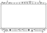 NRF 53385 Radiator, engine cooling