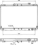 NRF 506721 Radiator, engine cooling