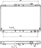 NRF 506721 Radiator, engine cooling