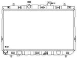 NRF 53355 Radiator, engine cooling