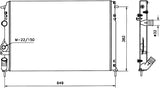 NRF 58198 Radiator, engine cooling