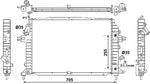 NRF 53082 Radiator, engine cooling