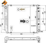 NRF 514782 Radiator, engine cooling