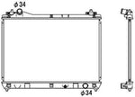 NRF 53703 Radiator, engine cooling