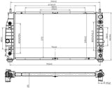 NRF 53954 Radiator, engine cooling