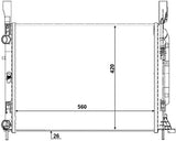 NRF 53003 Radiator, engine cooling