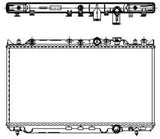 NRF 509653 Radiator, engine cooling