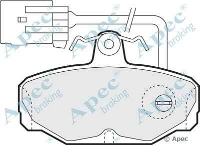 APEC PAD775 Brake Pad