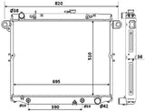 NRF 53919 Radiator, engine cooling