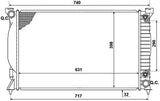 NRF 53958 Radiator, engine cooling