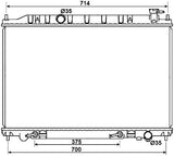 NRF 53407 Radiator, engine cooling