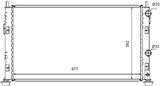 NRF 53733 Radiator, engine cooling