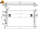 NRF 50562 Radiator, engine cooling