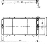 NRF 57323 Radiator, engine cooling