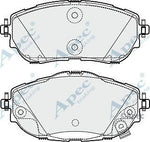 TOYOTA AURIS 1.2 T/1.3/1.4 D4D/1.6/1.8  FRONT BRAKE PADS SET 2012 ONWARDS