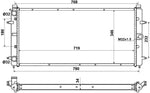 NRF 509514 Radiator, engine cooling