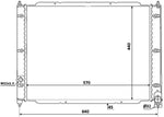 NRF 53944 Radiator, engine cooling