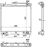 NRF 53569 Radiator, engine cooling