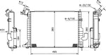 NRF 50221 Radiator, engine cooling