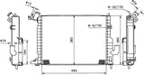 NRF 50221 Radiator, engine cooling