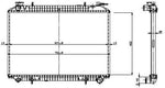 NRF 509534 Radiator, engine cooling