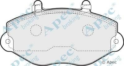 AUTOMOTIVE POWER EQUIPMENT CO PAD1106 Brake Pad