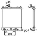 NRF 53445 Radiator, engine cooling