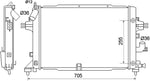 NRF 53145 Radiator, engine cooling