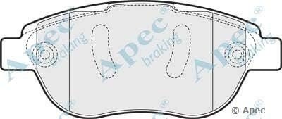 APEC PAD1547 Brake Pad