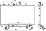 NRF 53119 Radiator, engine cooling