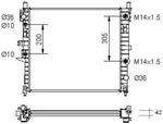 NRF 55336 Radiator, engine cooling