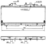 NRF 53221 Radiator, engine cooling