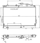 NRF 53364 Radiator, engine cooling