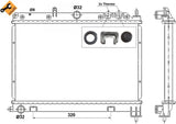 NRF 55426 Radiator, engine cooling