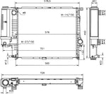 NRF 53852 Radiator, engine cooling