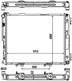 NRF 53786 Radiator, engine cooling