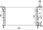 NRF 53124 Radiator, engine cooling