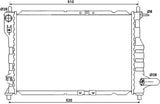 NRF 53068 Radiator, engine cooling