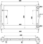 NRF 519505 Radiator, engine cooling