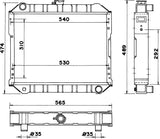 NRF 52038 Radiator, engine cooling