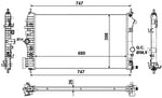 NRF 53776 Radiator, engine cooling