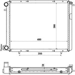 NRF 507352 Radiator, engine cooling