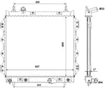 NRF 53337 Radiator, engine cooling