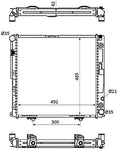 NRF 53872 Radiator, engine cooling